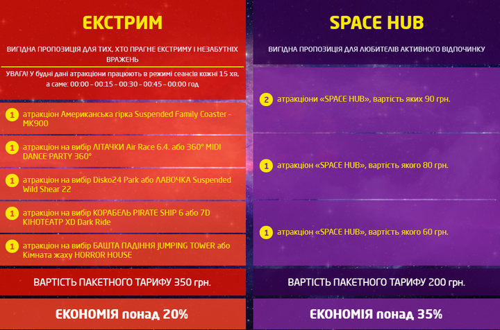 Развлекательный центр "Galaxy" в Киеве: возможность сэкономить