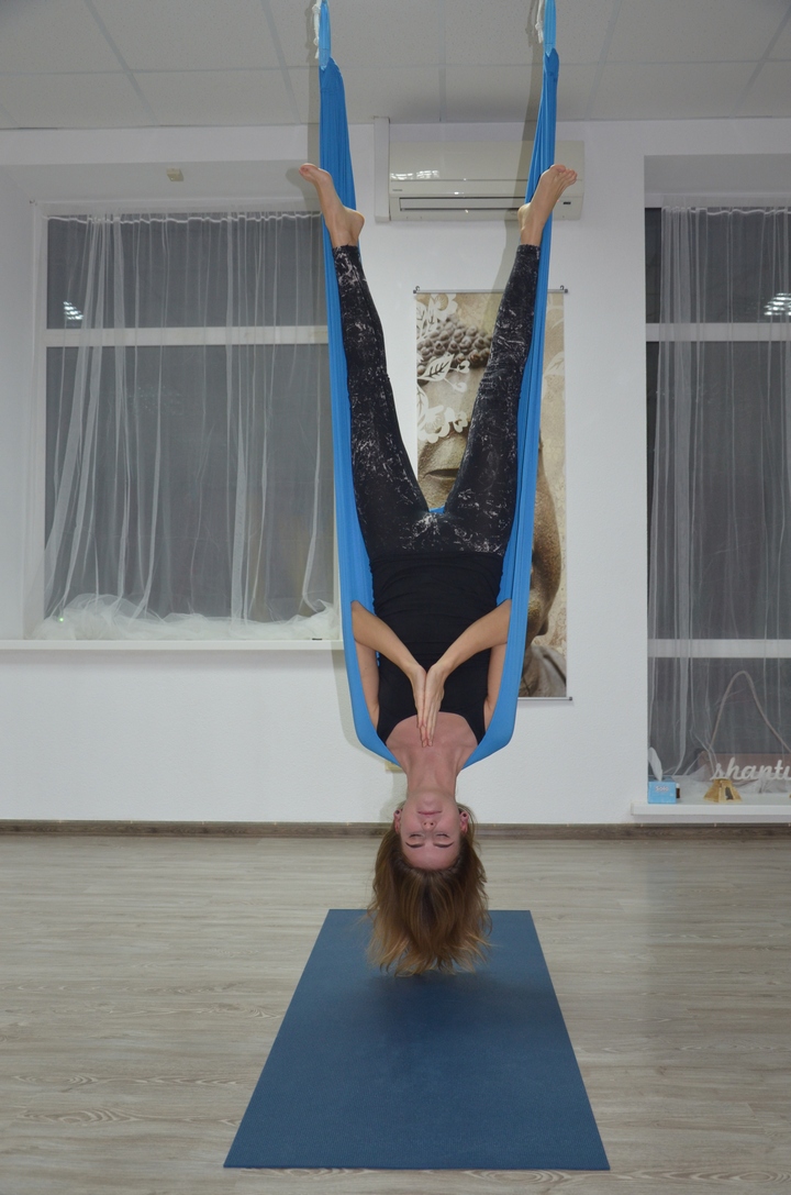 Флай-йога в Немешаево: все с ног на голову в прямом и переносном смысле