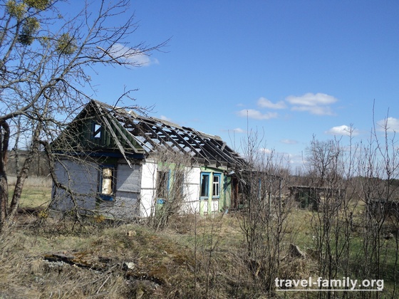 Чернобыльская зона: так выглядят некоторые дома