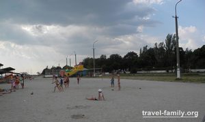 На пляже в Скадовске 2013