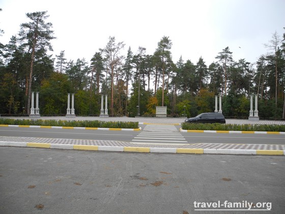 Буча киевской области: места для парковок возле бучанского парка