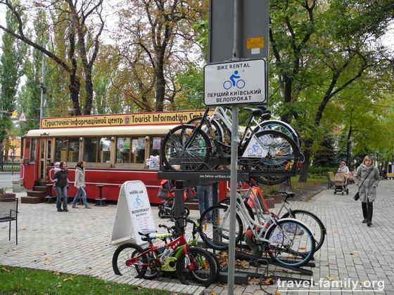 Что посмотреть в Киеве: велопрокат