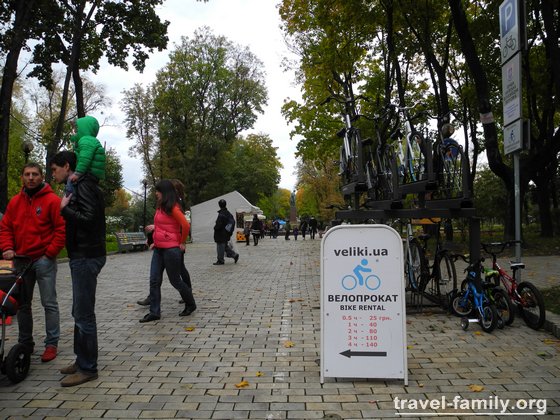 Что посетить в Киеве: велопрокат