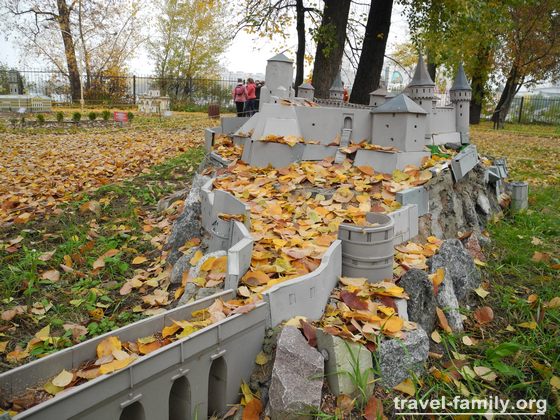 Парк "Киев в миниатюре": крепость в Каменец-Подольске
