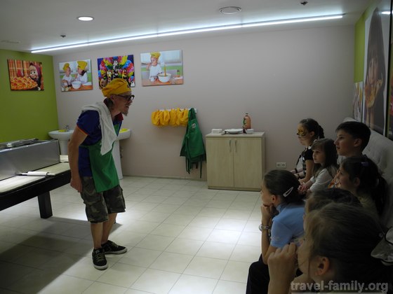 Мастер-класс для детей по приготовлению пиццы в Киеве