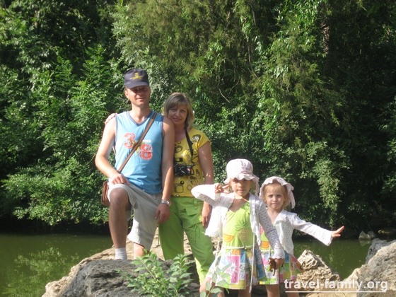 Наша семья в денропарке Аскания-Нова